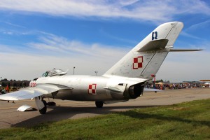 The MiG17-PF was the highlight of the air show. Photo by Lynn Rebuck/LititzDailyNews.com