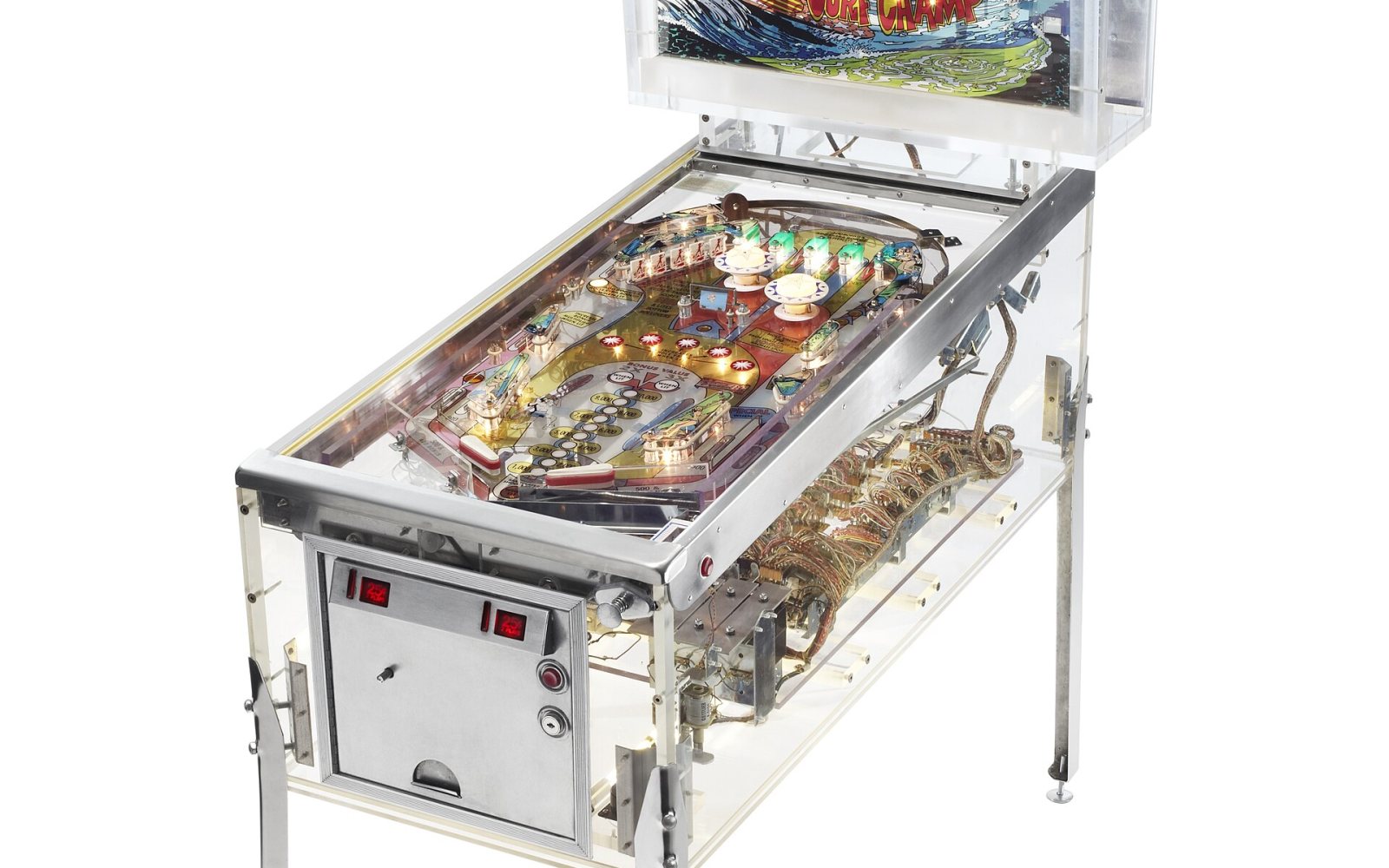 Vintage pinball machines