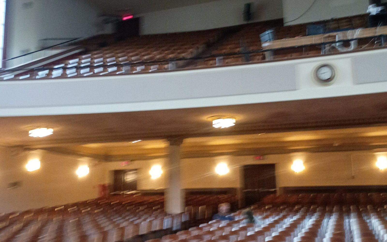 School auditorium seating